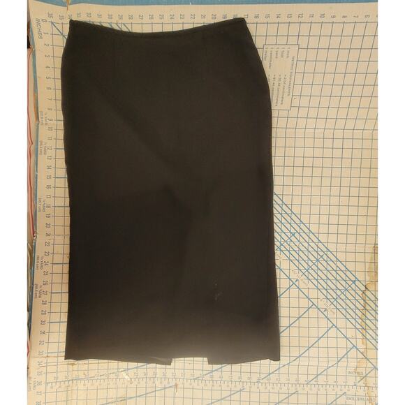 Liz Claiborne Vintage Black Lace Trim 3 Button‎ Whimsy  Midi Shirt Set Suit - Picture 6 of 16